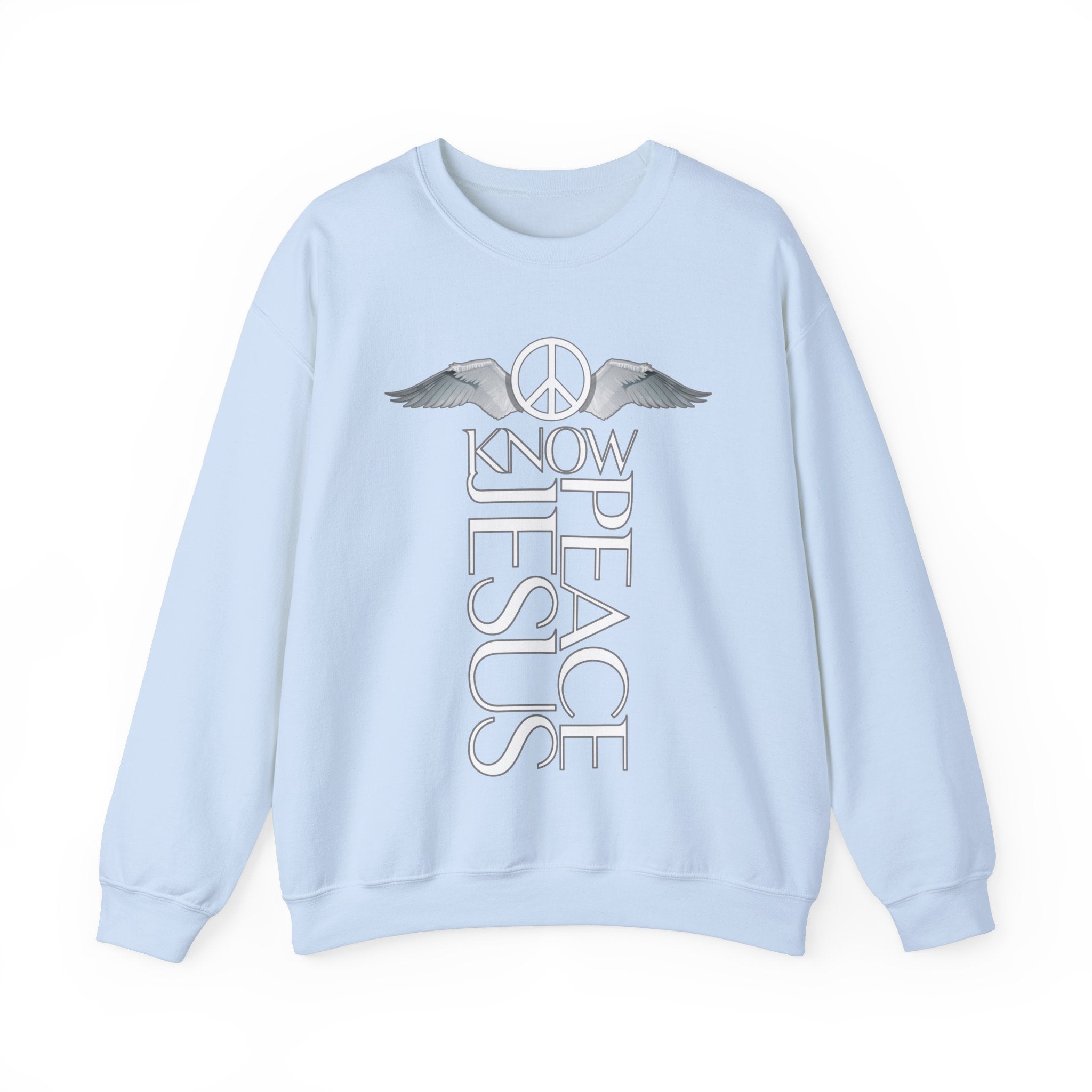 “Know Jesus Know Peace” Unisex Sweatshirt