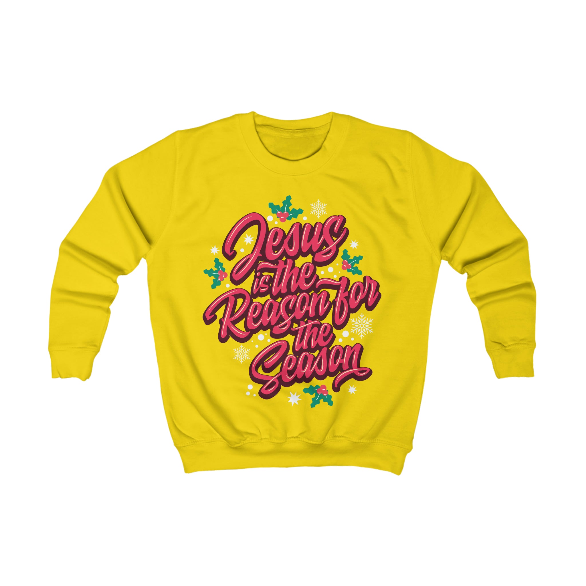 “Jesus Is The Reason For The Season” Youth/Unisex Sweatshirt