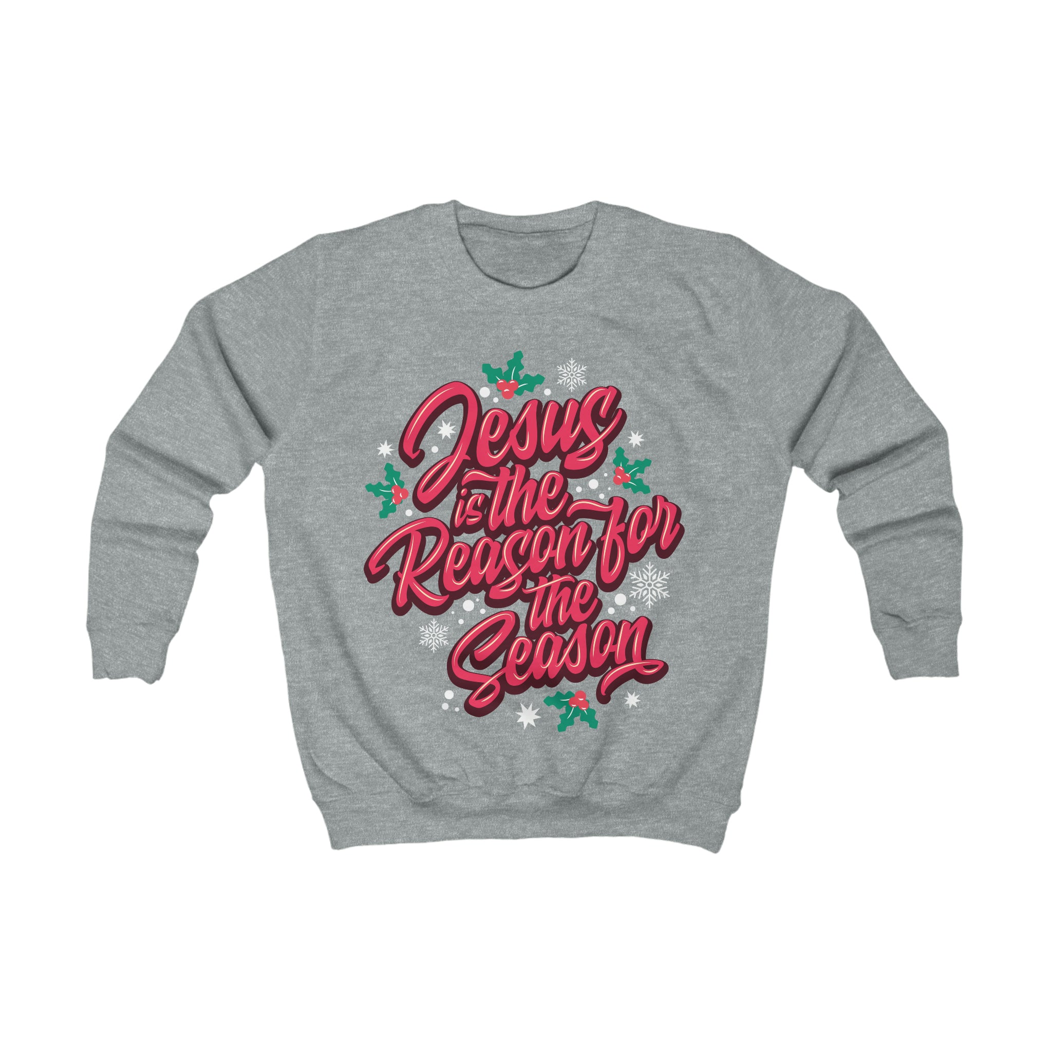 “Jesus Is The Reason For The Season” Youth/Unisex Sweatshirt