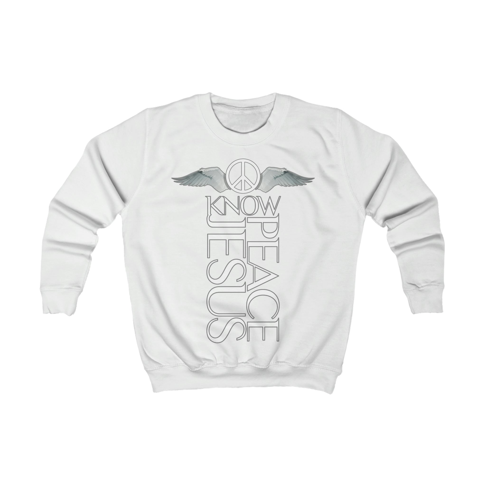 “Know Jesus Know Peace” Youth/Unisex Sweatshirt