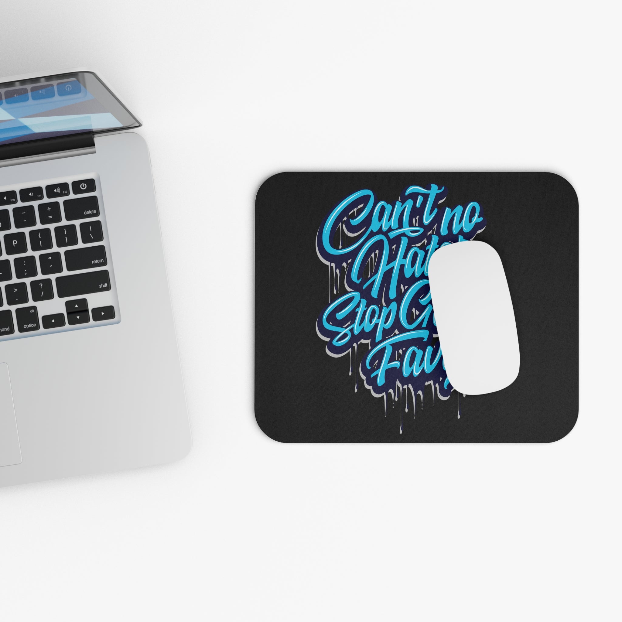 "Can't No Hater Stop Gods Favor" Mouse Pad (Rectangle)