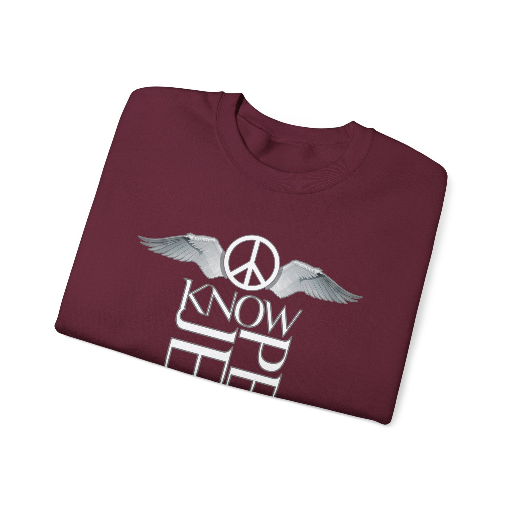 “Know Jesus Know Peace” Unisex Sweatshirt