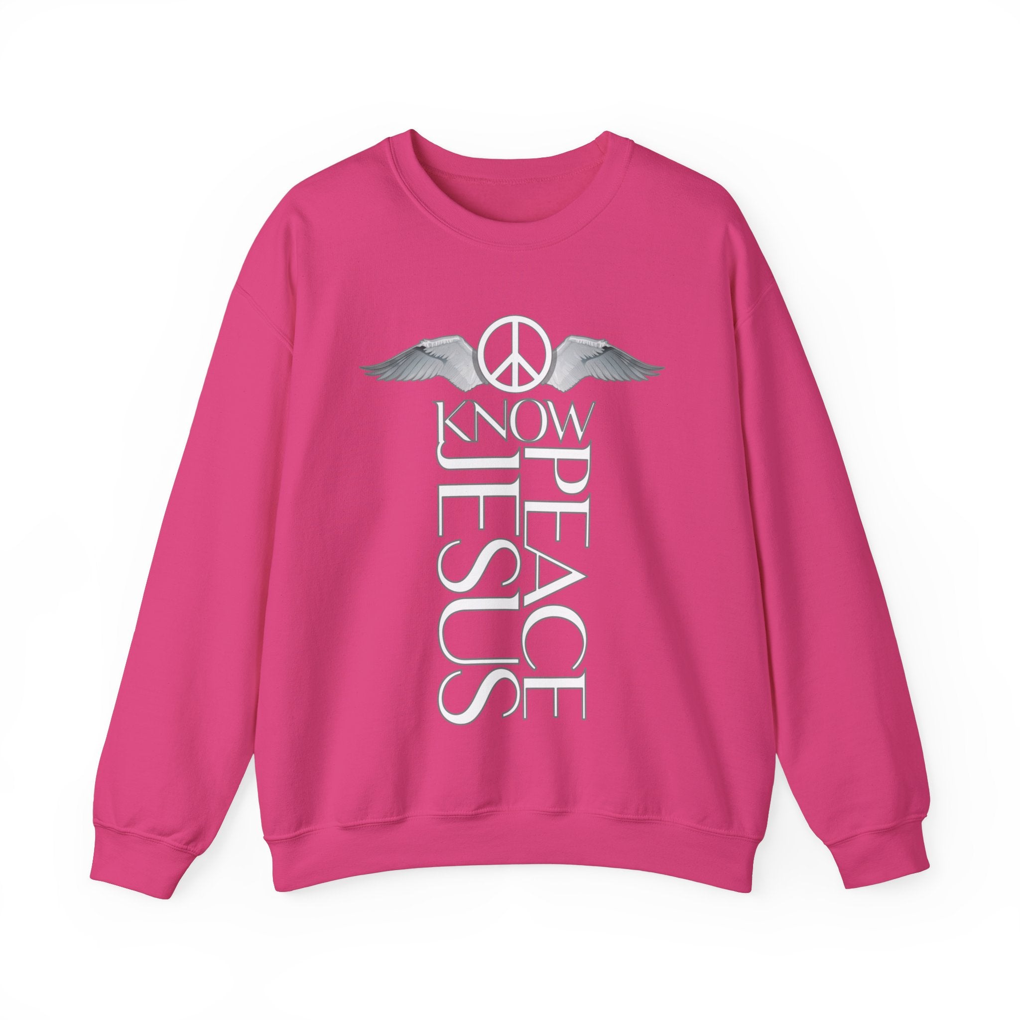 “Know Jesus Know Peace” Unisex Sweatshirt