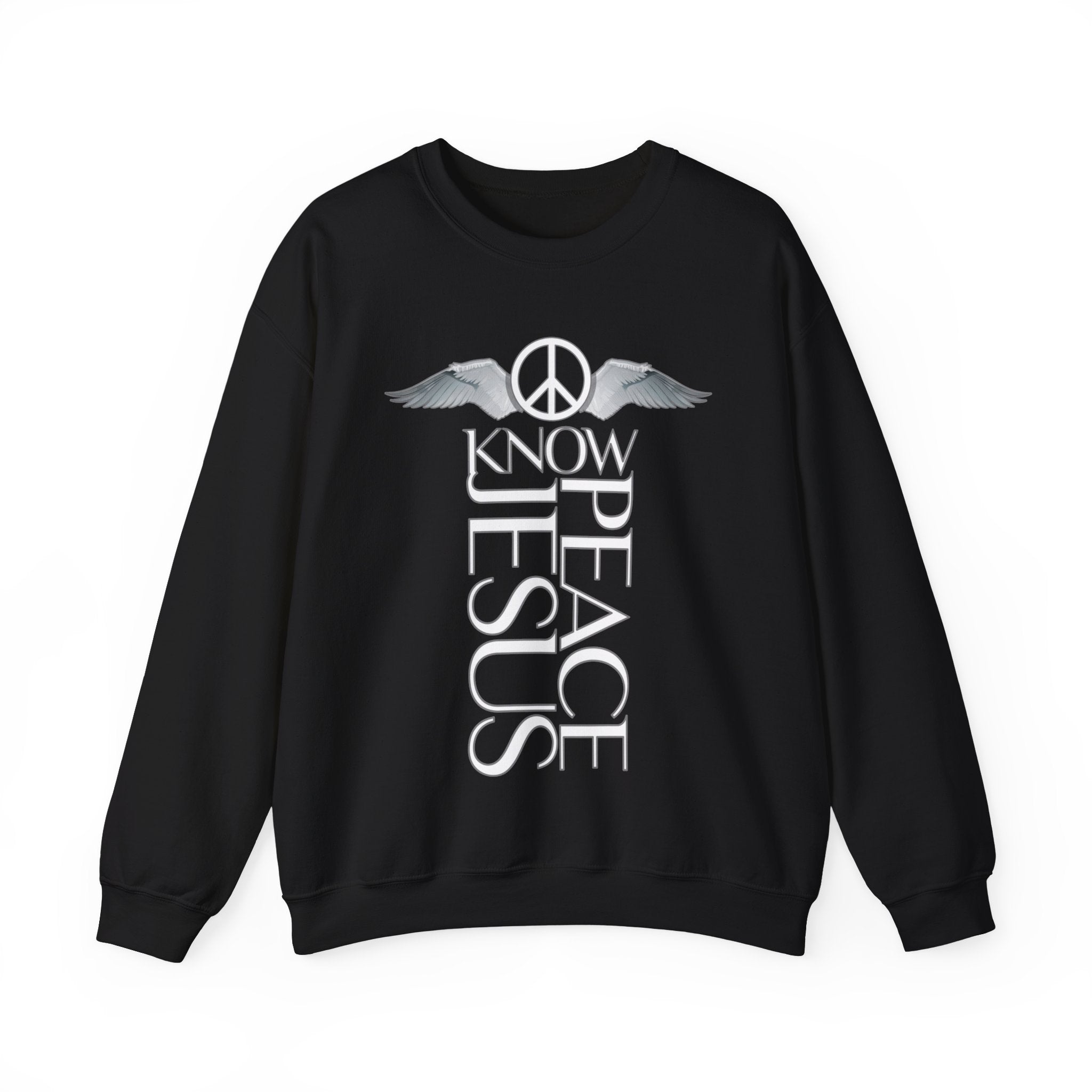 “Know Jesus Know Peace” Unisex Sweatshirt