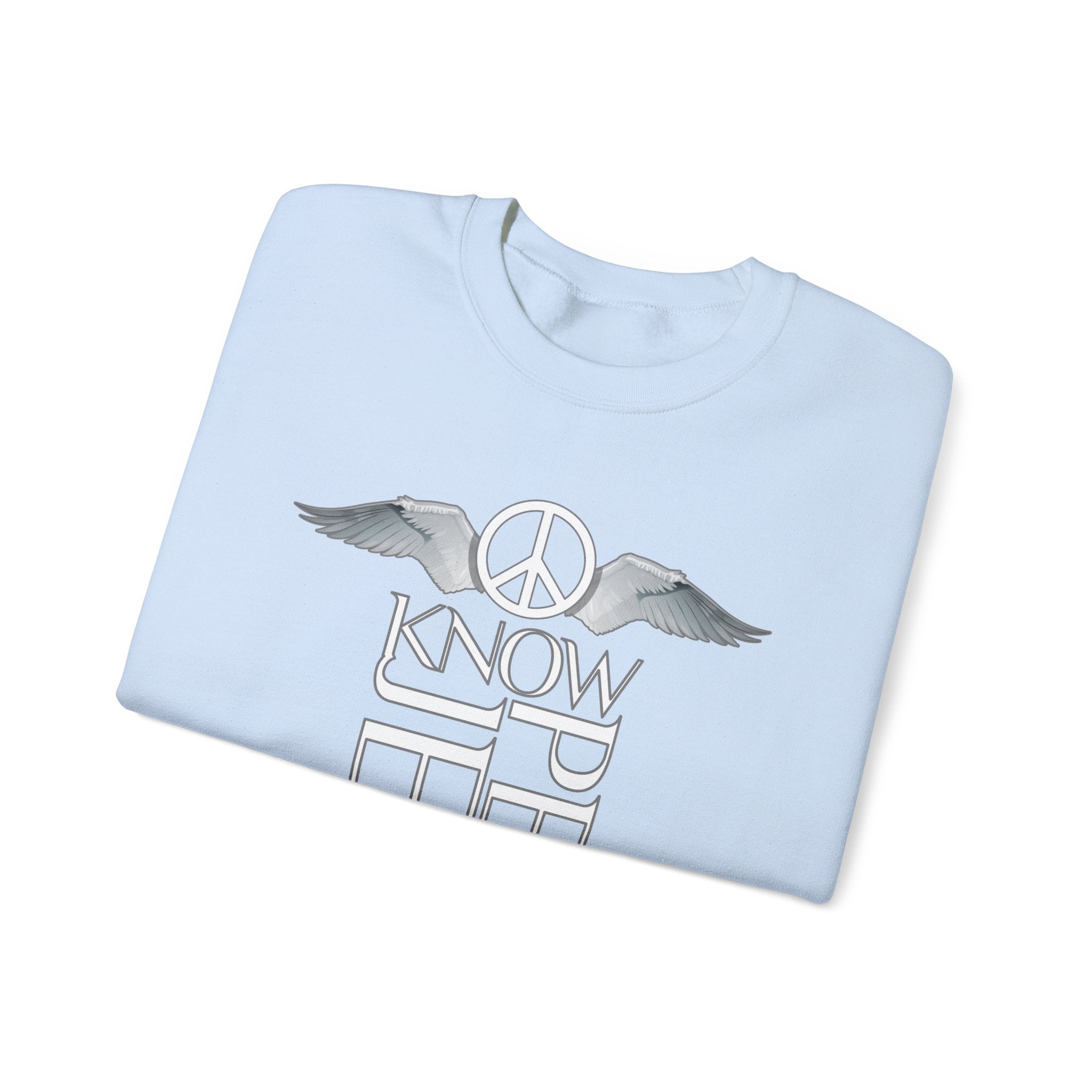 “Know Jesus Know Peace” Unisex Sweatshirt